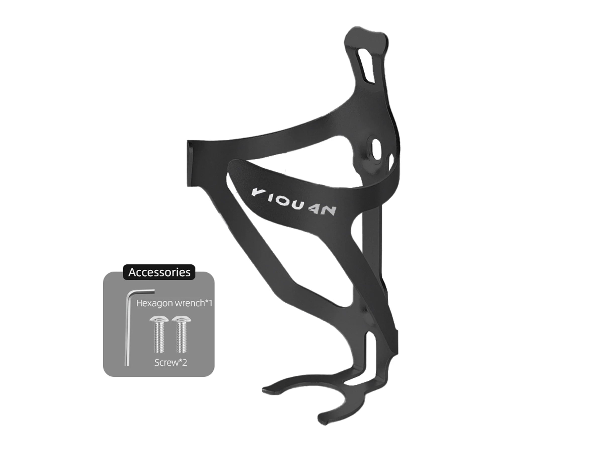 Koszyk na bidon ze stopu aluminium